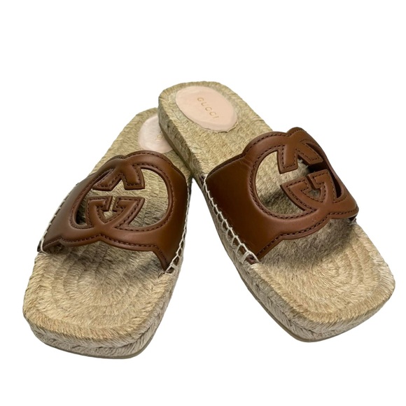 Gucci Interlocking Espadrilles - Picture 4 of 7